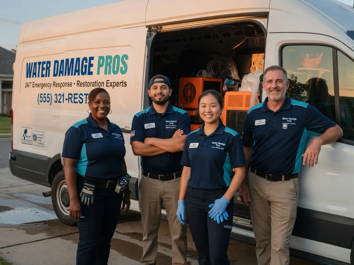 Water Damage Restoration company in New Site, MS