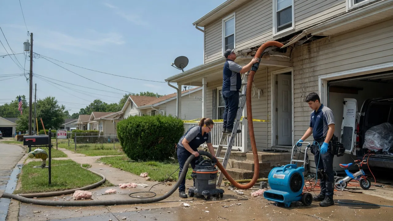 Water Damage Restoration in New Site, MS near me